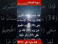 ف إ ذ ا ج اء ت الط ام ة ال ك ب ر ى سورة النازعات الايات 34 41 Shorts 