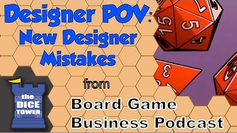 Board Game Business Podcast - (From A Designer