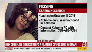 Kokomo man arrested for murder of missing woman