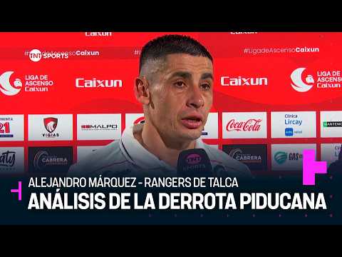 Alejandro Márquez analiza la derrota de Rangers ante San Marcos de Arica en Liga de Ascenso Caixun