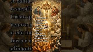 o sacrifício de jesus ❤️🙏🏼 #fe #catolico #missa#cristãos