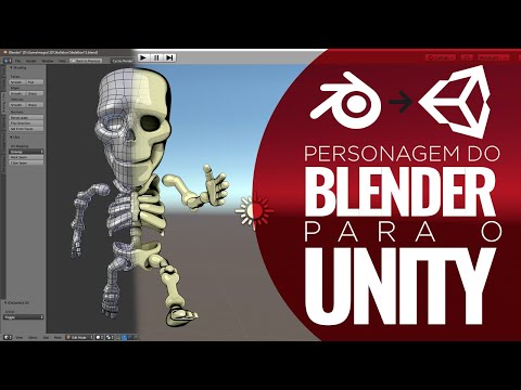 Aula 02 - Personagem do Blender para o Unity - Criação de Jogo Completo - Parte 02