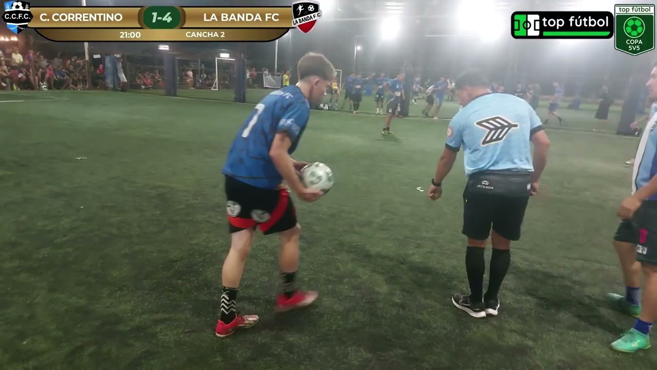 TopFútbol - Copa 5v5 8°E - C. CORRENTINO vs LA BANDA FC