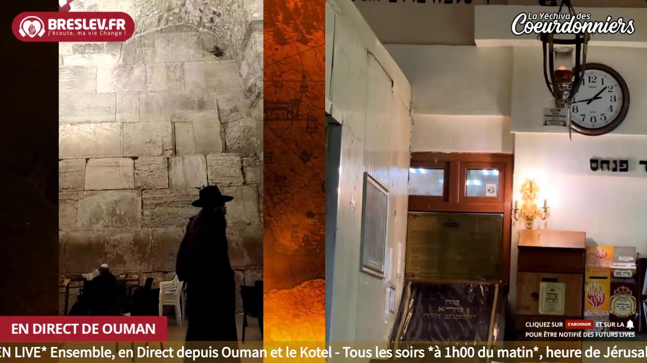 Tikoun Haclali ensemble live Ouman- Kotel -  20 février 024
