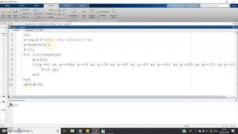 Remove all the vowels from a sentence | MATLAB