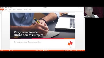 PROGRAMACION DE OBRAS CON MS PROJECT - SESION 03