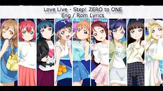 Step Zero To One  Engrom Colorcoded S  Aqours