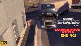 Scania Truck Driving Simulator gameplay | ⚠️ Dangerous Drive ENDING ⚠️ | GTX1060 | 4K | PC 🖥️ screenshot 4