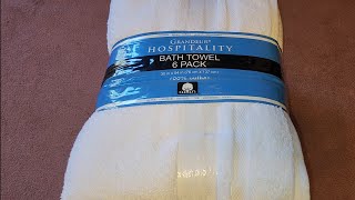 Grandeur Hospitality bath towels, Costco deals this week