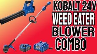 Kobalt 24v Weed Eater Blower Combo