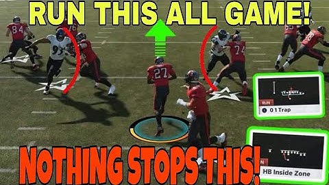 CHEAT CODE RUN PLAYS🏃‍♂️💨! Hardest Run Play Scheme 2 Stop in Madden NFL 21! Offense Tips and Tricks!