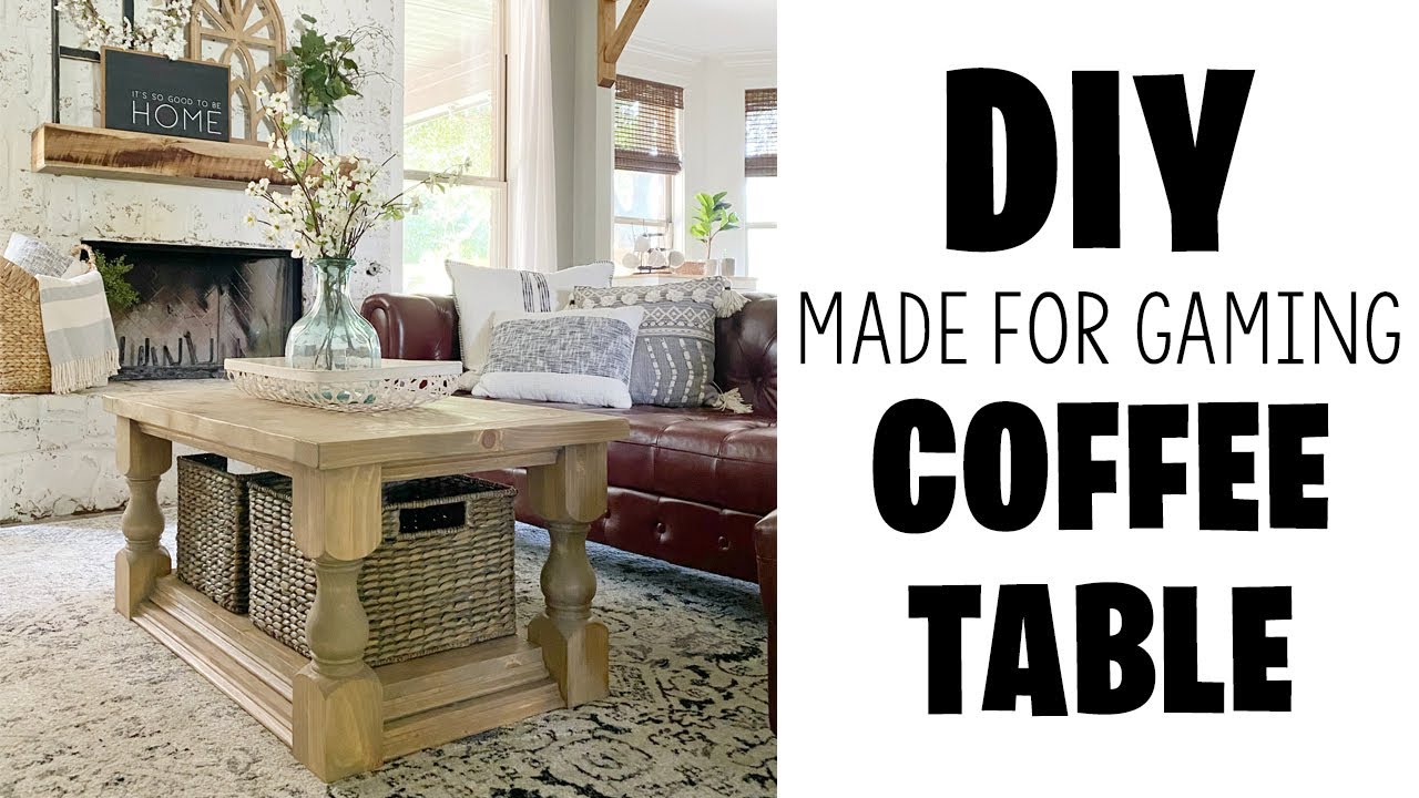 DIY Coffee Table made for serious gaming... YouTube