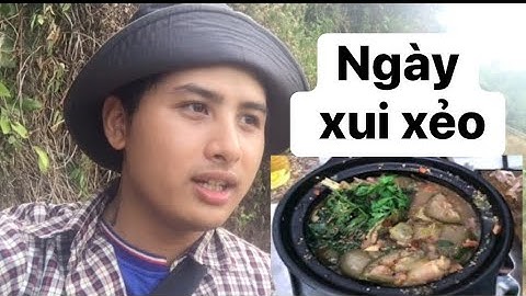 NGỌC LANG THANG| Đi suối nấu CÀ ĐẮNG XÀO LÒNG HEO và cái kết XUI XẺO
