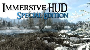 SKYRIM Special Edition Mod | Immersive HUD - iHUD : Version 0.1 beta