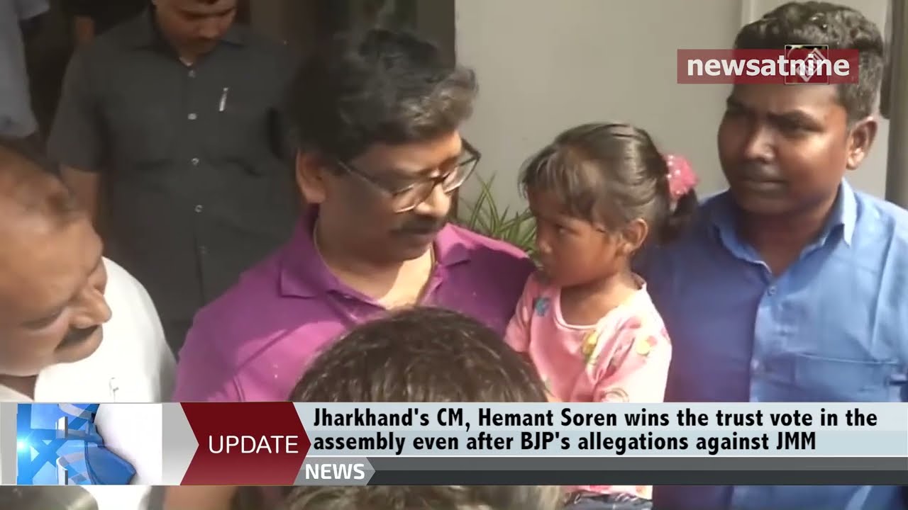 Jharkhand's CM Hemant Soren wins trust vote in the assembly