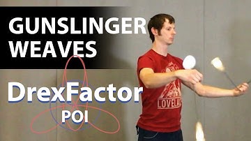 How to do Gunslinger Weaves: Poi Gunslingers 101 Tutorial