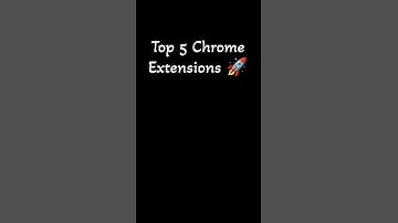 🔥 Top 5 Chrome Extensions Every Coder Must Try!