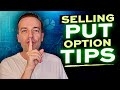 Selling Put Option Tips 💰 How to Sell Put Options for Profit