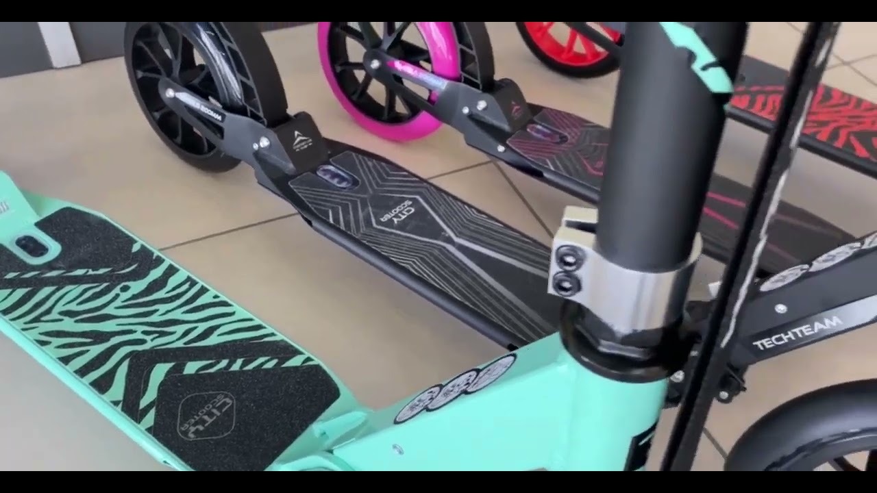 Самокат городской Tech Team City Scooter