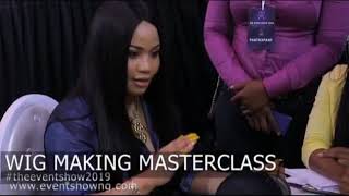 Wig Making Master Class at The Event Show 2019