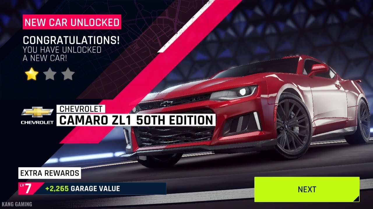 Asphalt 9 Unlock Camaro Zl1 50th Edition Test Drive Youtube