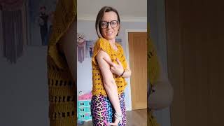 The Super Simple Boho Top Tutorial is on my channel! #crochet #crochettop #bohocrochet