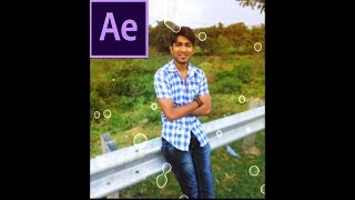Rain drops effect using After Effects