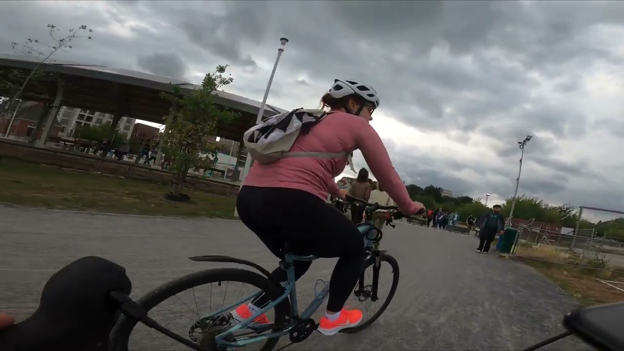 Cycling in Brussels — 11 km Bike Ride to Tour & Taxis | Part 2 | No Talking (BE08)