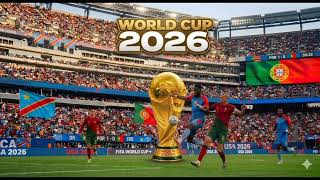⚽🇨🇩 CONGO VS PORTUGAL 🇵🇹 in World Cup 2026 by Fally Ipupa
