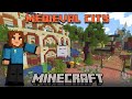 Minecraft Medieval City: Winery, Greenhouse, Temple
