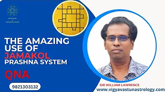 The amazing use of Jamakol Prashna system-QNA-William Lawrence