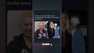 Kim Mathers’ Shocking Mugshot: Eminem’s Ex-Wife Arrested for DUI 😎 #shorts