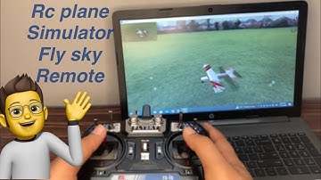 How to setup Rc Simulator for FLYSKY FS-i6X | PC Simulator setup for Rc Plane | Free simulator #rc
