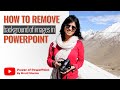 Remove picture background using simple powerpoint tricks powerpoint msoffice