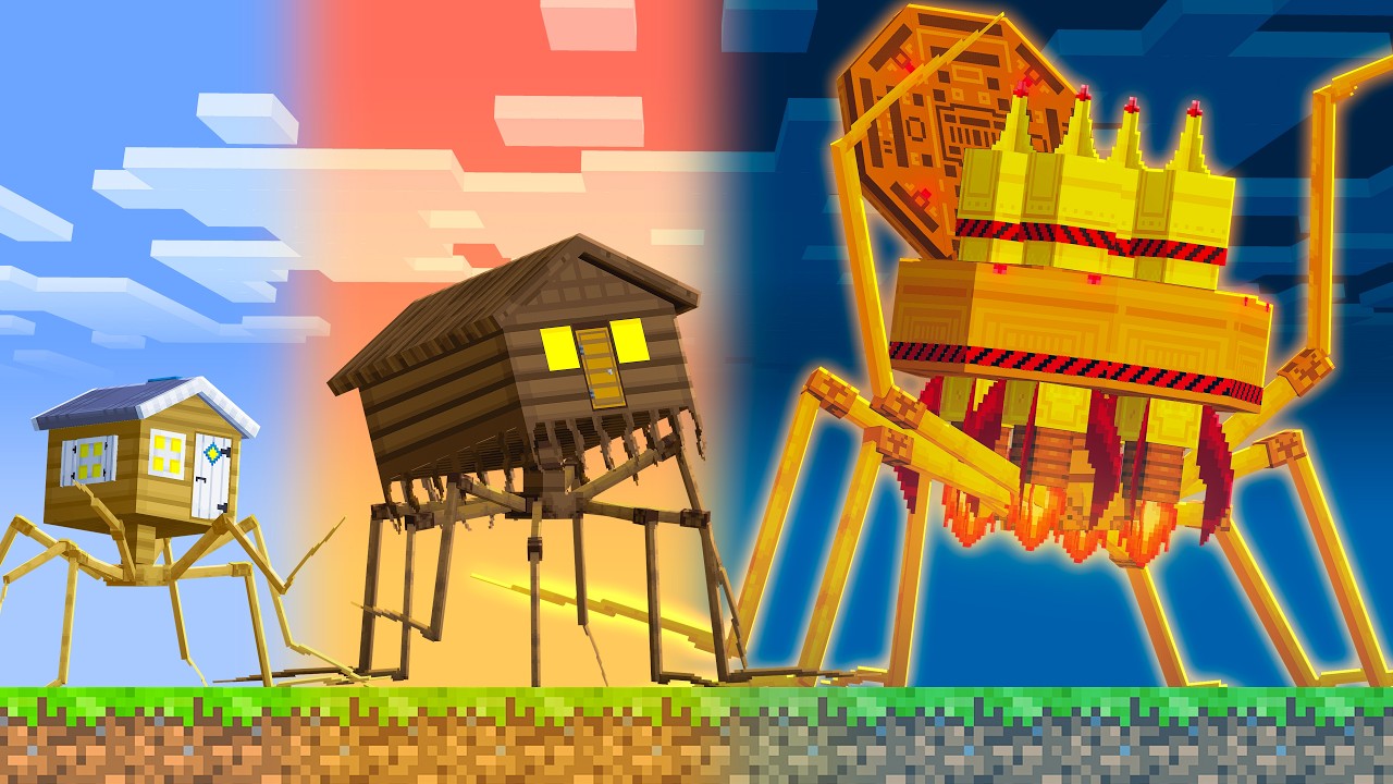 Upgrading HOUSE HEAD Into a GOD in Minecraft