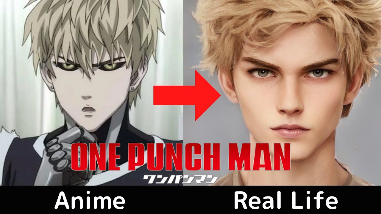 One Punch Man Character In Real Life By Ai Youtube