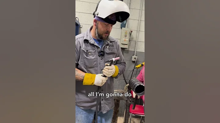 How to prevent fisheye when TIG welding with Instructor Jesse!