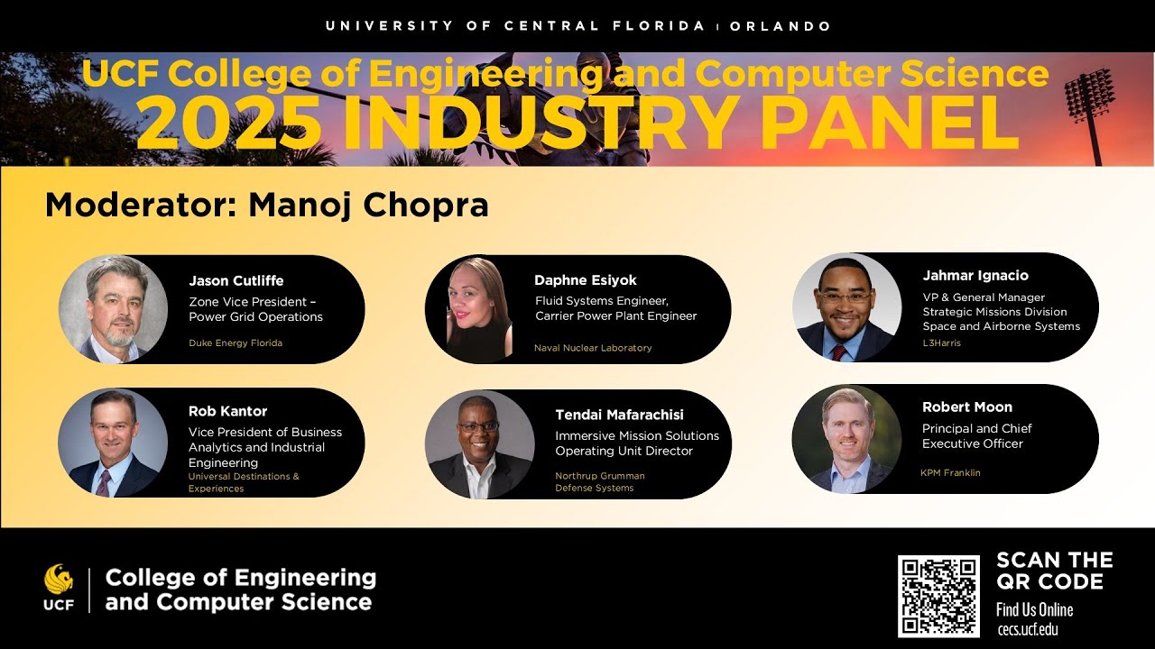 UCF College of Engineering and Computer Science 2025 Showcase Industry ...