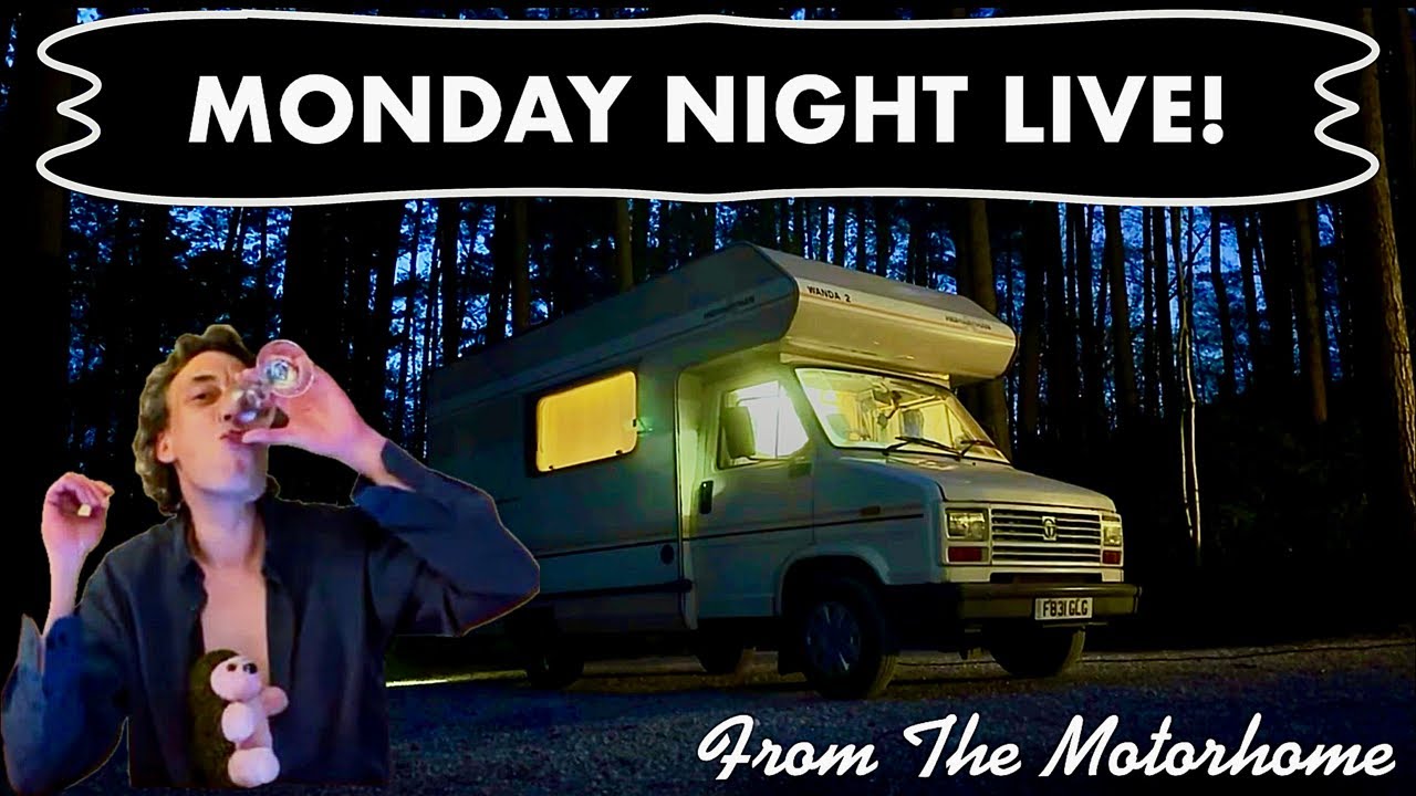 Monday Night Live from the Motorhome! | New Mills Marina
