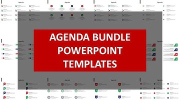 Agenda Bundle PowerPoint Templates | Kridha Graphics