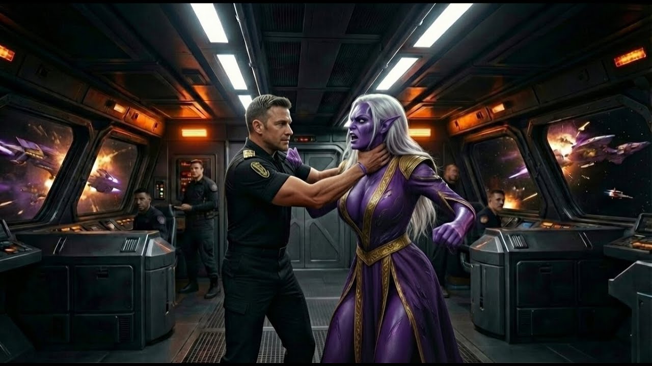 “Que comptes-tu faire de moi, barbare… ?” murmura la princesse alien, avant de réaliser qu’il — hfy