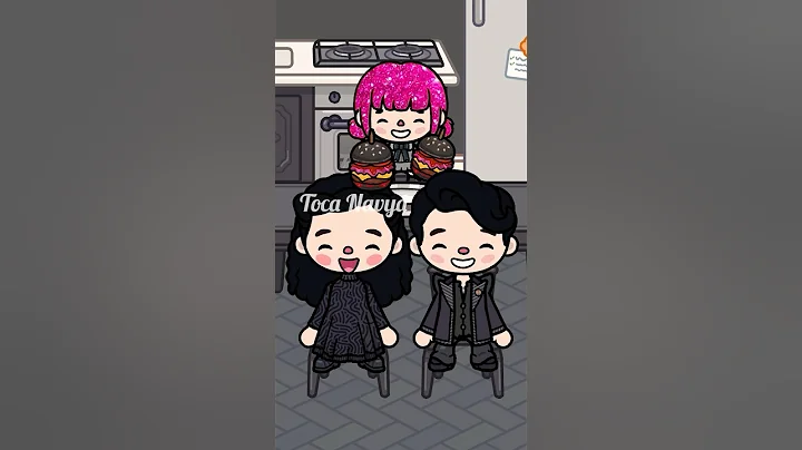 Goth family adopted me🖤☺️ #shorts #tocaboca #tocalifeworld #youtubeshorts #viral #yt