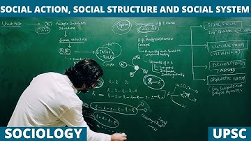 Lec 59: Social Action, Social Structure and Social system| Talcott Parsons #sociology #upsc #parsons