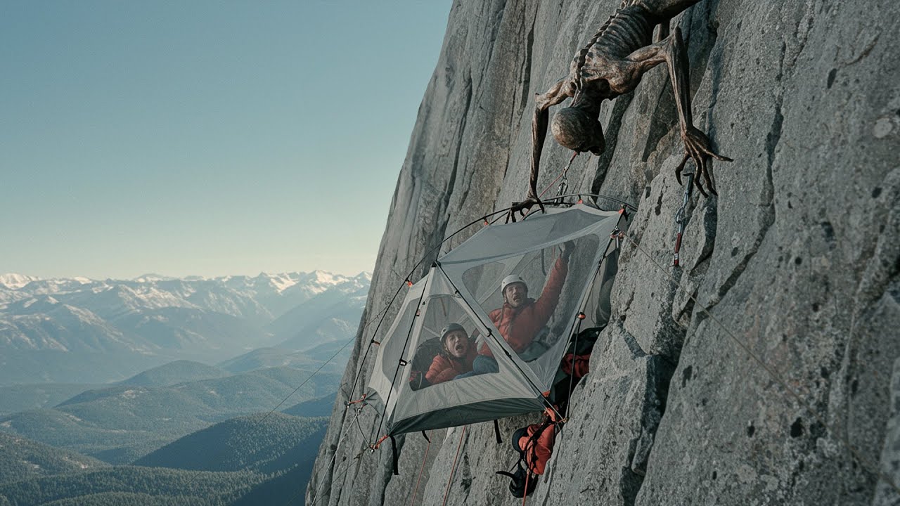 Eles Aceitam Desafio de Escalada em Montanha Proíbida, Sem Saber que Seres Letais Habitavam Lá