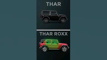 Thar Vs Thar ROXX explained !! #tharroxx