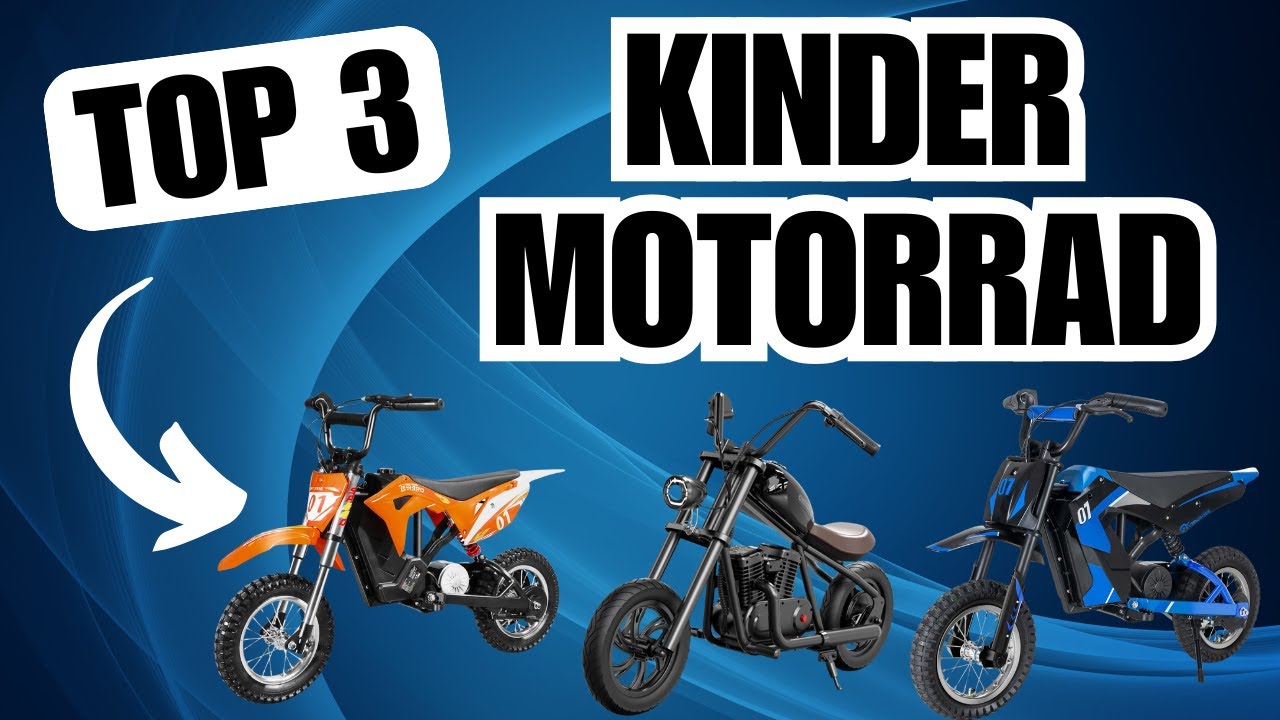 TOP 3 KINDER ELEKTRO MOTORRAD | Elektromotorrad Testsieger im Vergleich