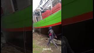 Why do We Dock a Ship? Dry Docking of Ships - Understanding Stability And Docking Plan #fishingship