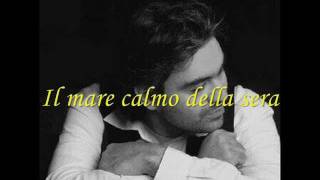 IL MARE CALMO DELLA SERA - Andrea Bocelli ( cover )