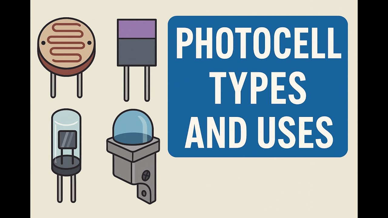 PHOTO ELECTRIC CELLS - TYPES & USES BITSAT,JEE, NEET - YouTube
