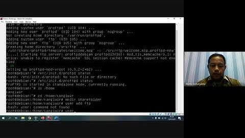 Instalasi dan Konfigurasi FTP Server ProFTPD pada Linux Debian 7